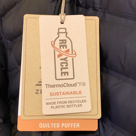 Black puffer jacket Size Large ZeroXposur NWT - Picture 5 of 8